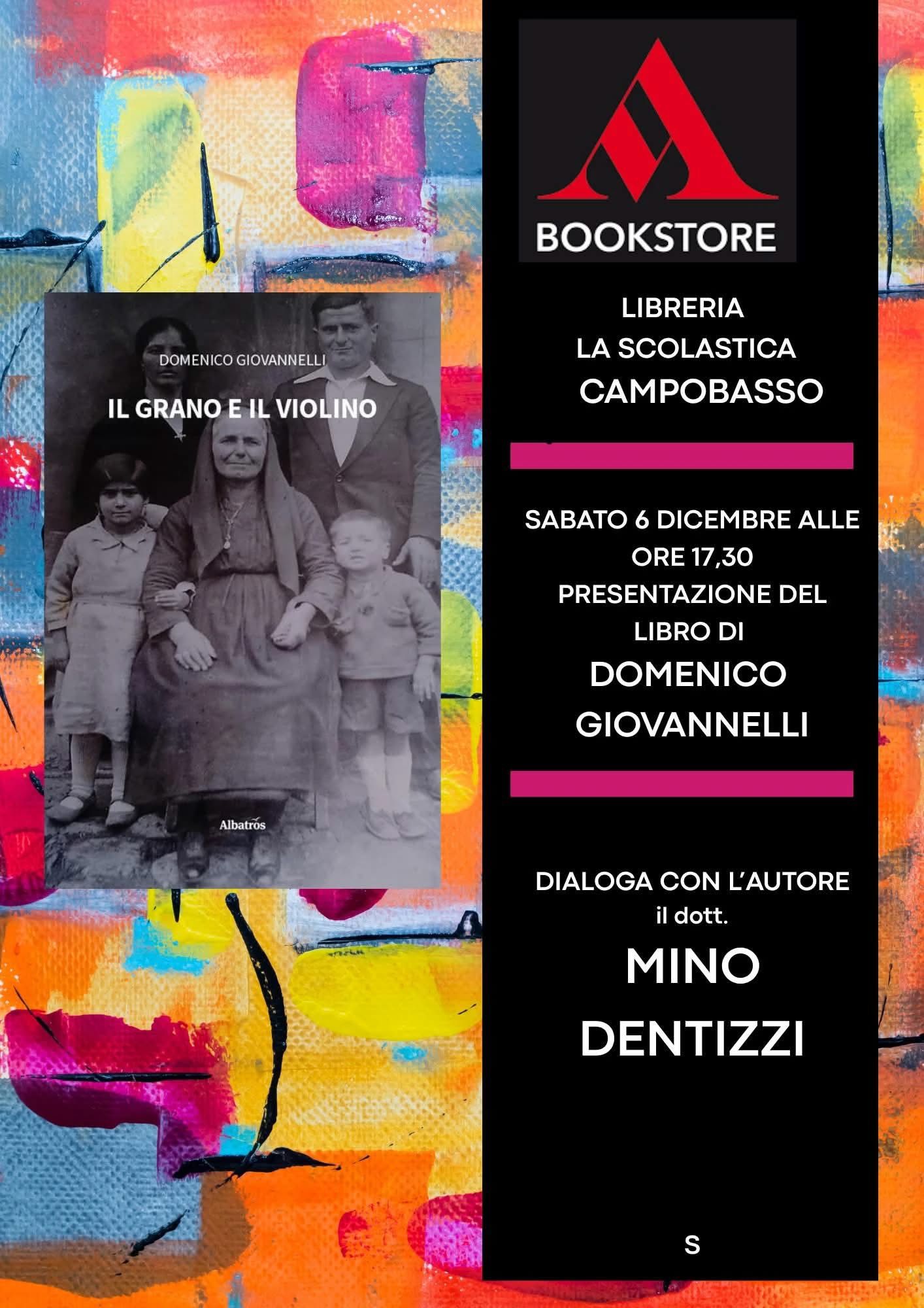 Meet the Author: Domenico Giovannelli Presents Il Grano e il Violino